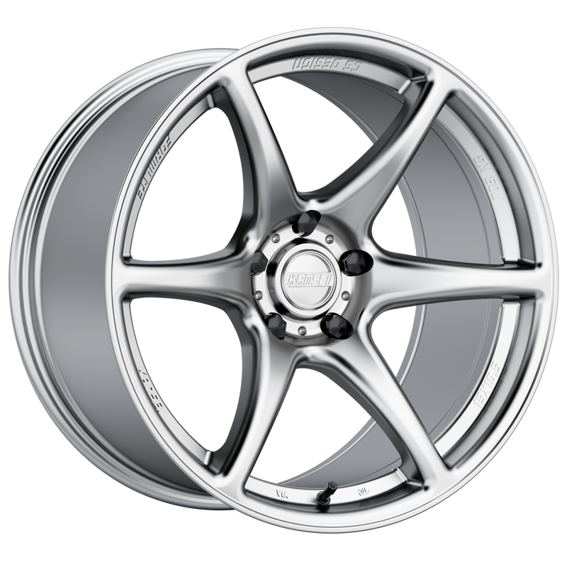 Kansei TANDEM Wheel, 19X10.5 5X114.3 22, Hyper Silver - K11S-191512+22