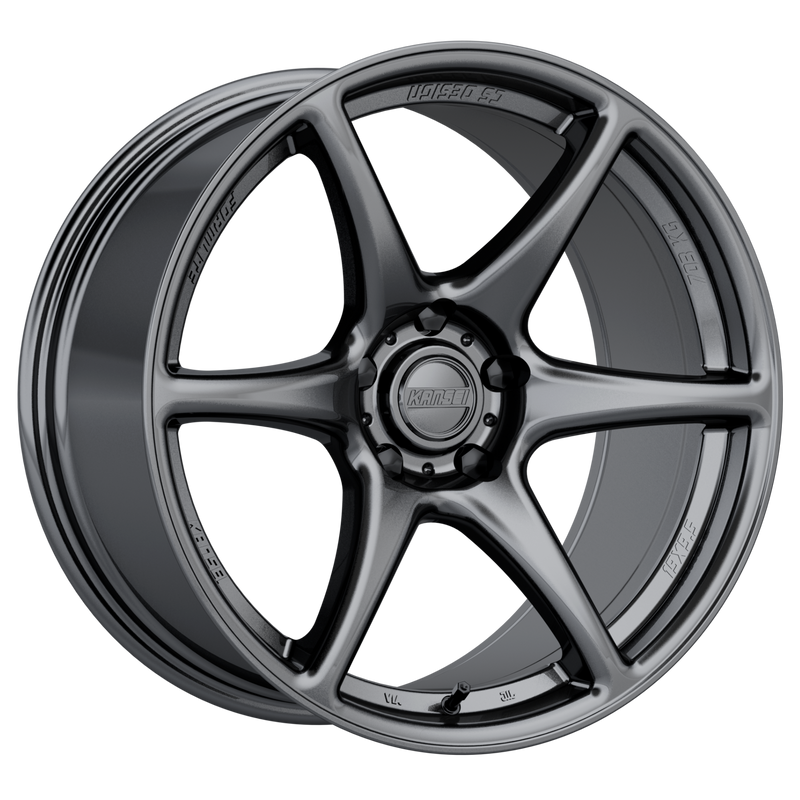 Kansei TANDEM Wheel, 19X9.5 5X120 12, Gloss Gunmetal - K11G-199518+12