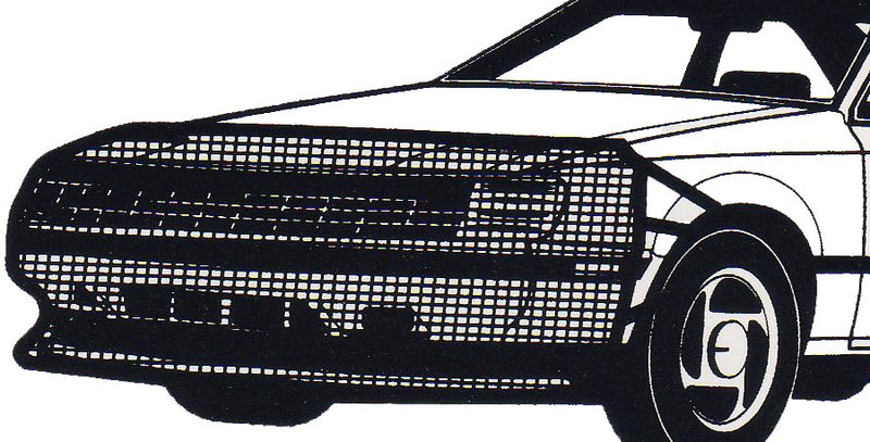 Fia Inc. VS302, Universal Fit Bra Style Bug Screen, Fits Full Size Cars & Trucks - VS302