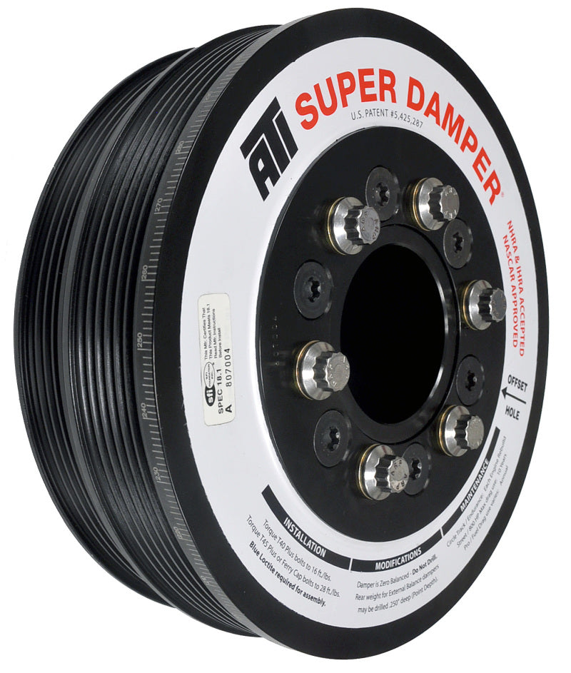 ATI Damper - 7.425in - Steel LW - 6/4 Grv - ATI918853