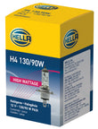 Hella H4 12V 130/90W Halogen Headlight Bulb - Universal - H4 130/90W.