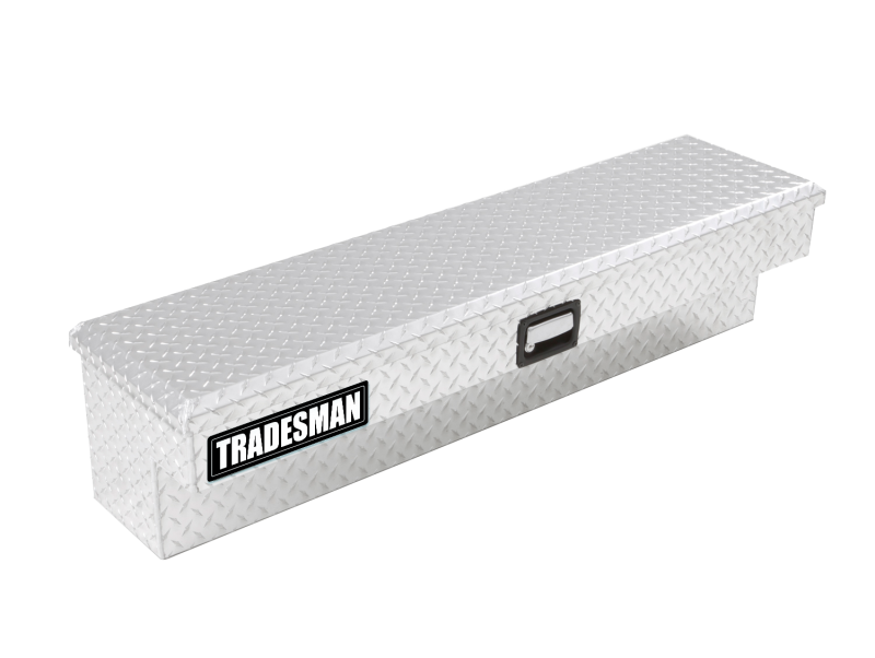 Tradesman Aluminum Side Bin Truck Tool Box (48in.) - Brite - 9748