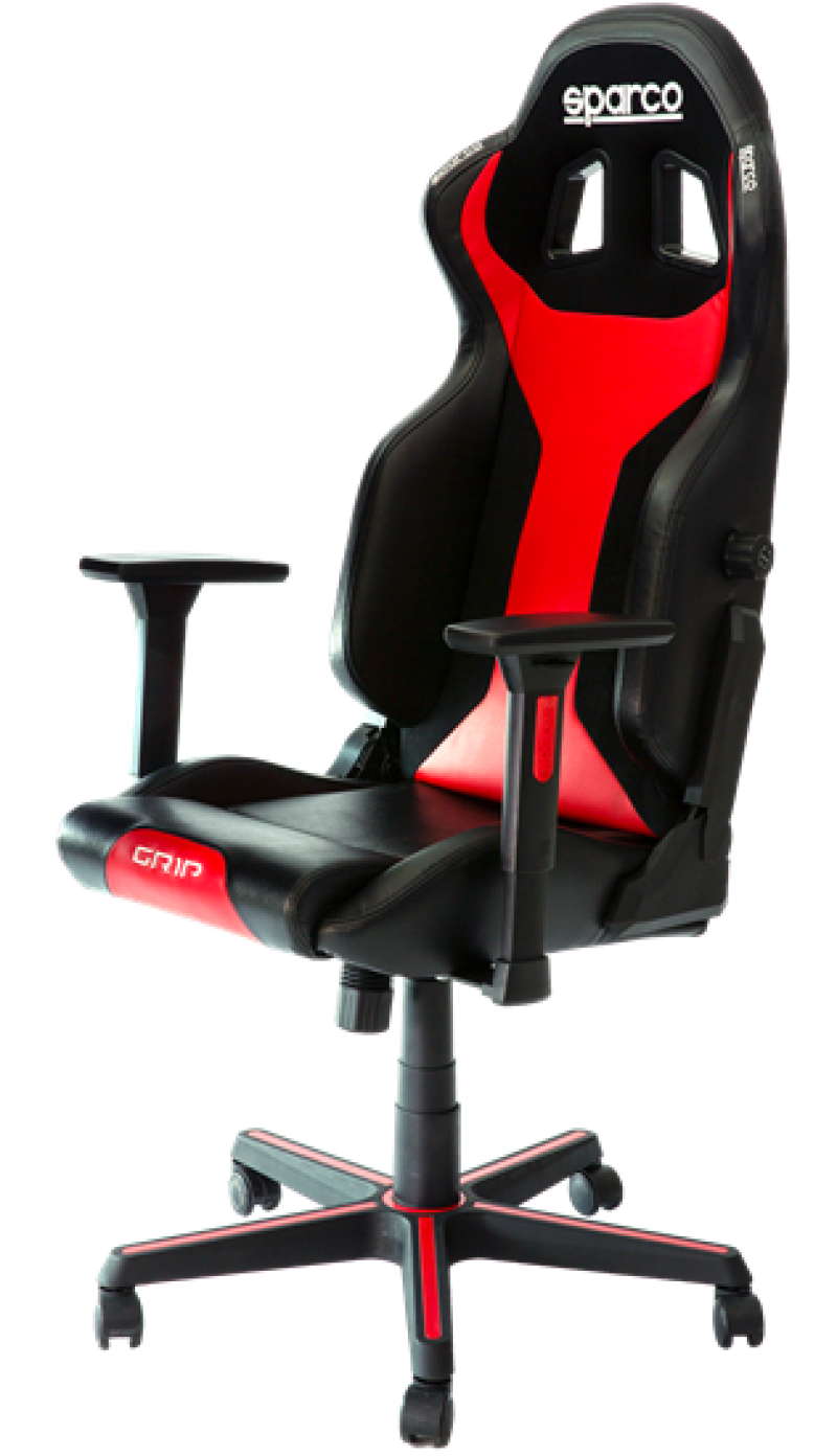 Sparco Game Chair GRIP SKY BLK/RED - 00989NRRSSKY