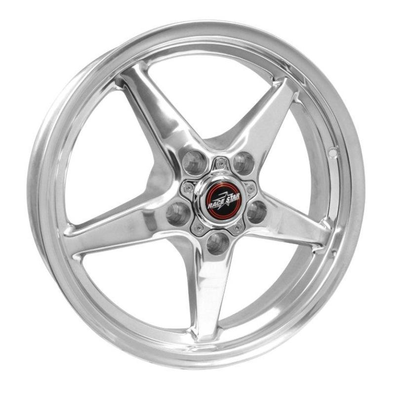 Set of 4: Race Star 92 Drag Star 17x4.50 5x4.75bc 1.75bs Direct Drill - 92-745242DP