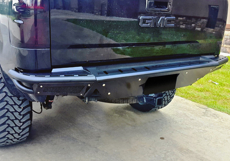 N-Fab RBS-H Rear Bumper 07-13 Chevy-GMC 1500 - Gloss Bla - C07RBS