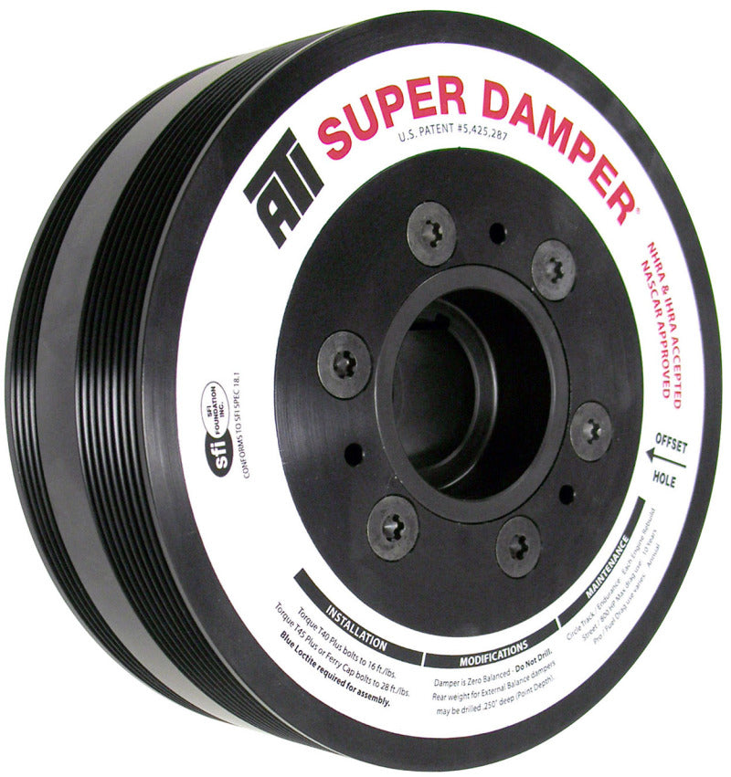 ATI Damper - 7.65in - Alum - 8 & 4 - ATI918620