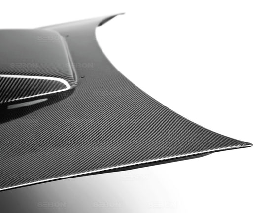 Seibon 06-07 Subaru WRX/STi CWII Carbon Fiber Hood - HD0607SBIMP-CWII.