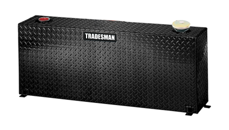 Tradesman Steel Rectangular Liquid Storage Tank (Full Size) - Black - 73010