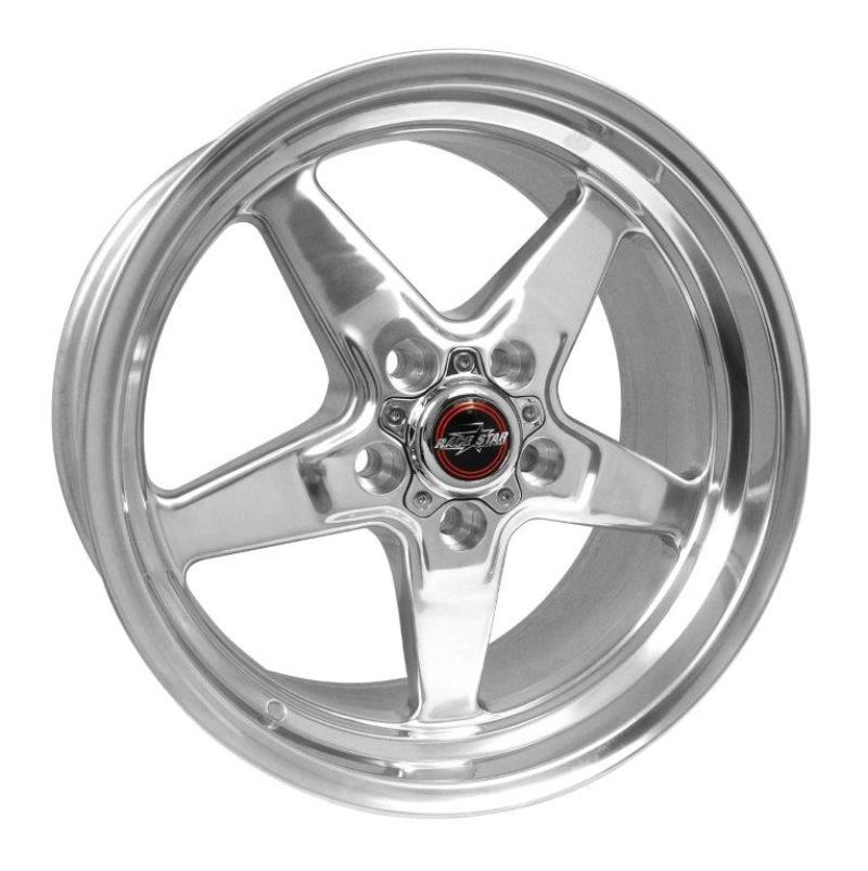 Set of 4: Race Star 92 Drag Star 17x9.50 5x115bc 6.13bs Direct Drill - 92-795452DP