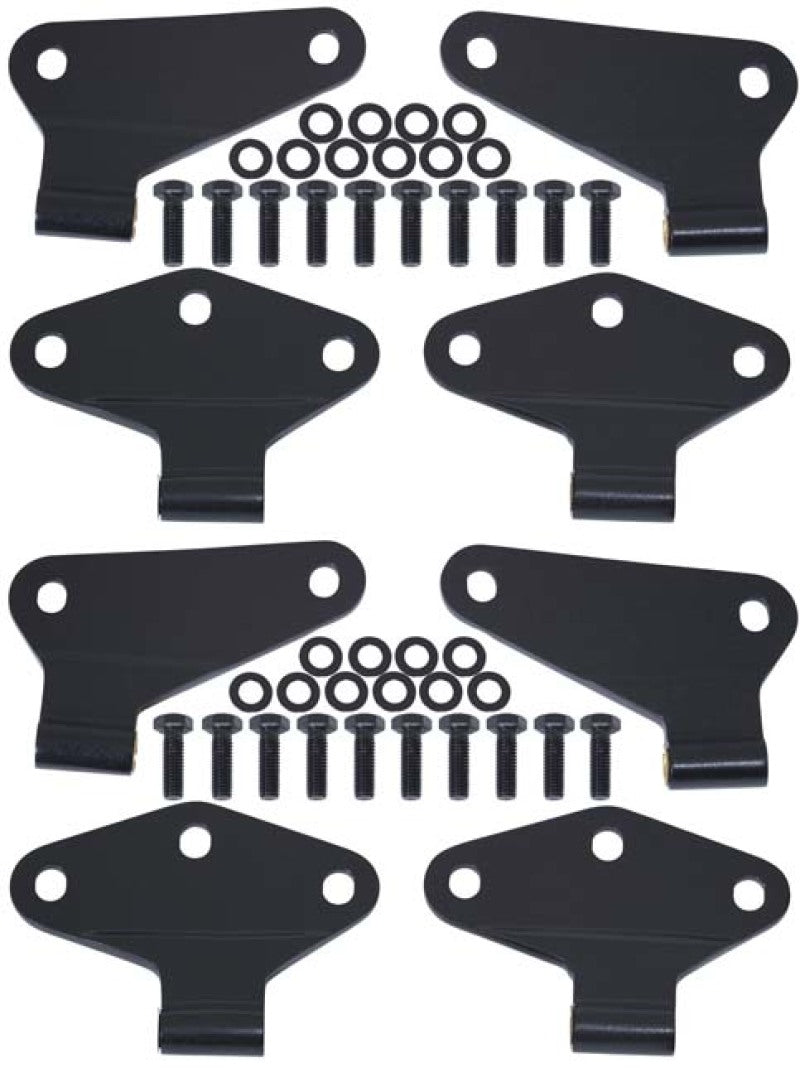 Kentrol 07-18 Jeep Wrangler JK Body Door Hinge Set 8 - 80581