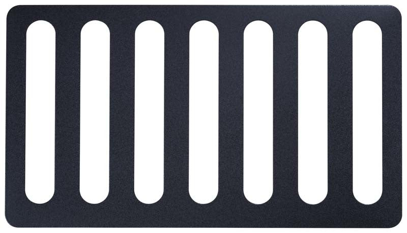 Kentrol 55-77 Jeep CJ5 Hood Vent - Powdercoat Black - 80583