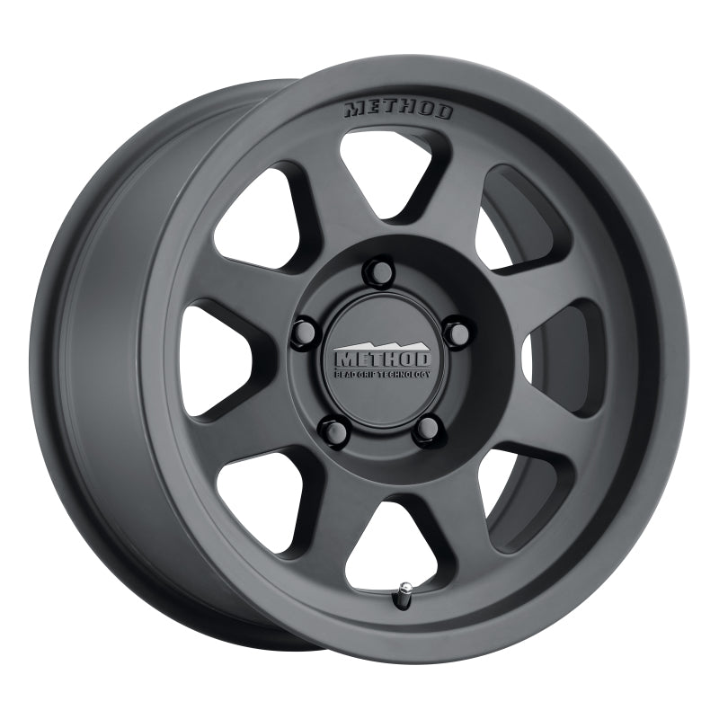 Method MR701 17x7.5 +30mm Offset 5x4.5 73mm CB Matte Black - MR70177512530.