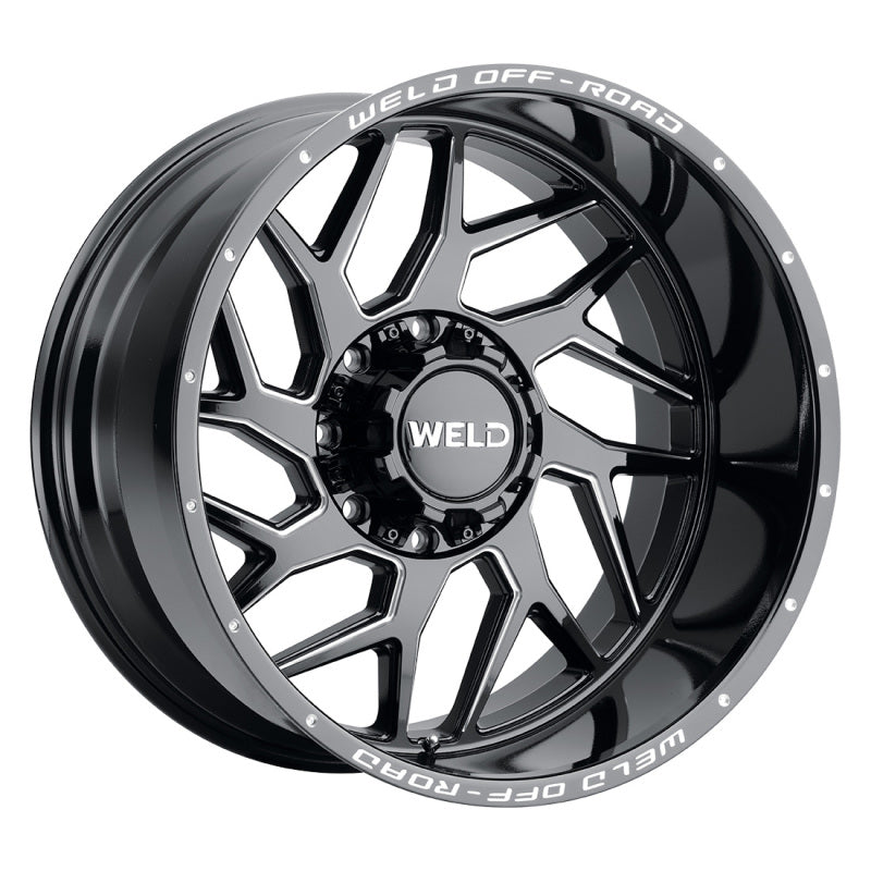 Weld Off-Road W117 22X10 Fulcrum 8X180 ET13 BS6.00 Gloss Black - W11720018600