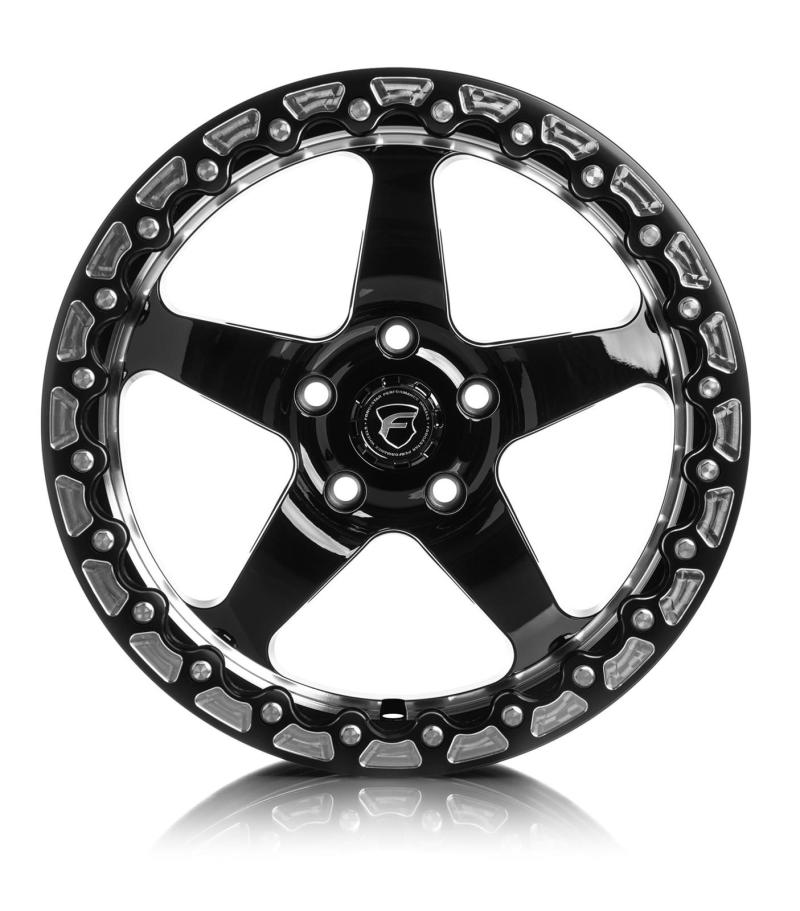Set of 4: Forgestar D5 Beadlock 17x10 / 5x115 BP / ET30 / - F00170071P30