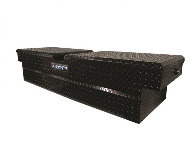 Lund Universal Aluminum Gull Wing Cross Box - Black - 79150PB