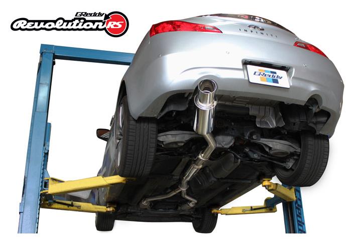 GReddy 07-14 Infiniti G37 Single Revolution RS Exhaust - 10128103.