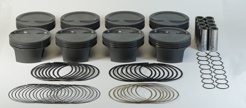 Mahle MS Piston Set GM LS 376ci 4.065in Bore 3.622in - 930224565