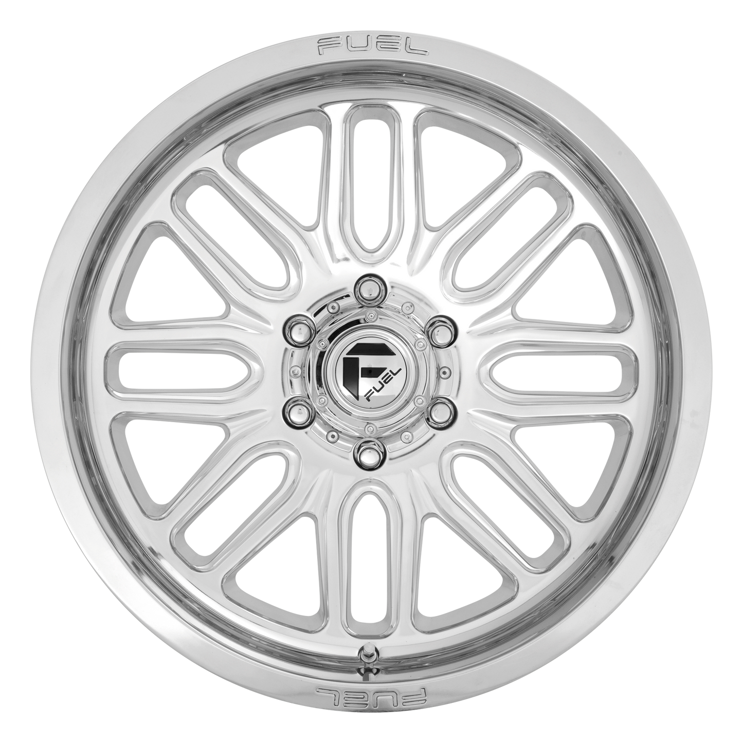 Set of 4: Fuel D721 Ignite Wheel, 20x9.0 +1 Offset 6x139.7, High Luster Polished - D72120908450