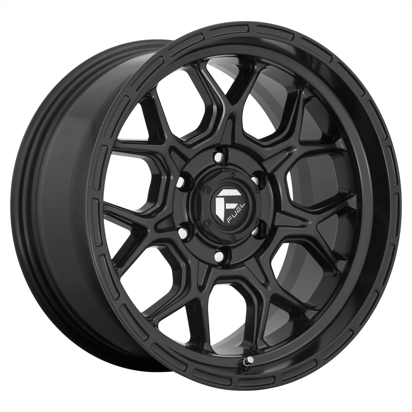 Set of 4: Fuel D670 Tech Wheel, 18x9.0 +1 Offset 6x139.7, Matte Black - D67018908450