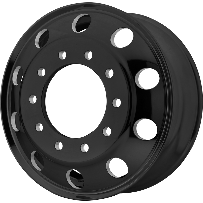 Set of 4: ATX Ao200 Baja Lite Wheel, 22x8.25 +147 Offset 10x285.75, Satin Blackout - AO20022510400H