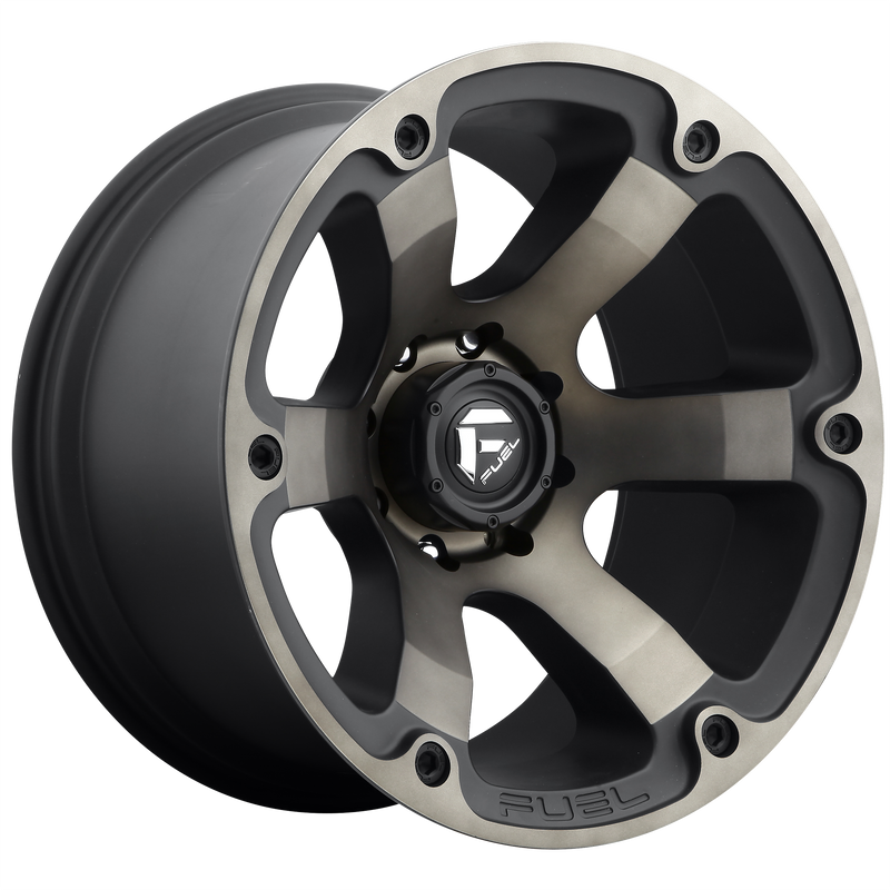 Fuel D564 Beast Wheel, 20x10.0 -18 Offset 5x139.7, Matte Black Double Dark Tint - D56420008547