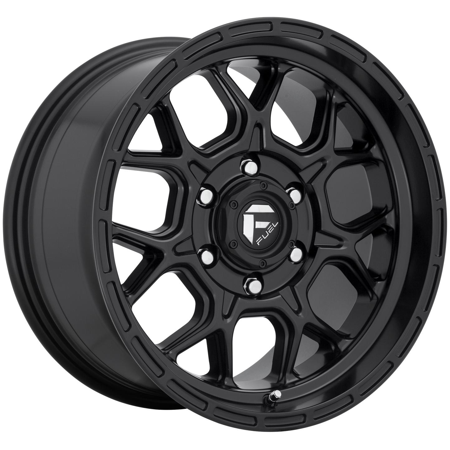 Set of 4: Fuel D670 Tech Wheel, 20x9.0 +1 Offset 6x139.7, Matte Black - D67020908450