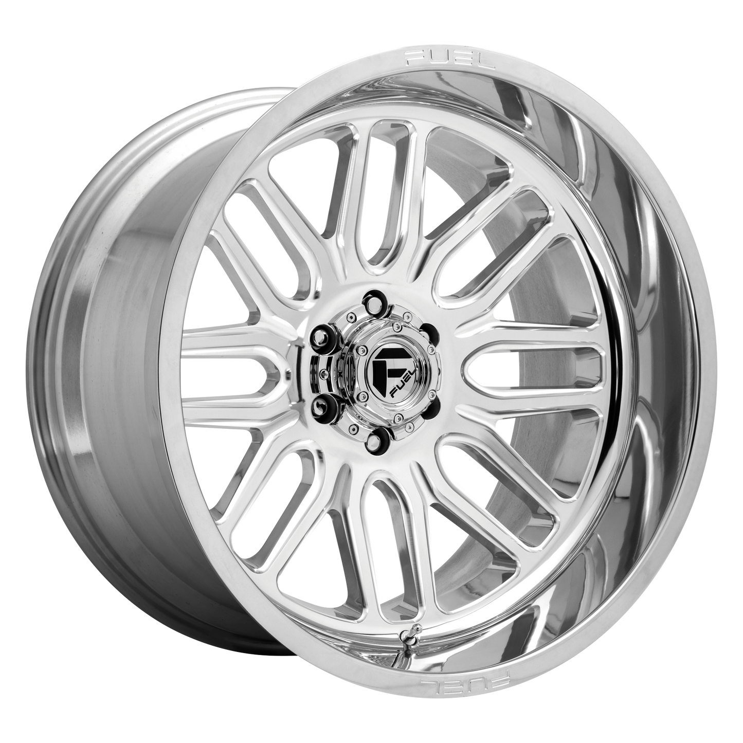 Set of 4: Fuel D721 Ignite Wheel, 20x10.0 -19 Offset 6x139.7, High Luster Polished - D72120008446