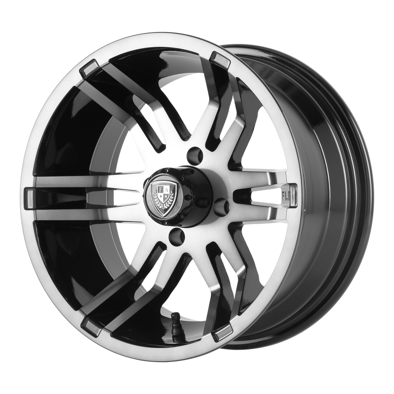 Set of 4: Fairway Alloys Fa140 Flex Wheel, 14x6.5 -20 Offset 4x101.6, Dark Tint - FA-140-M