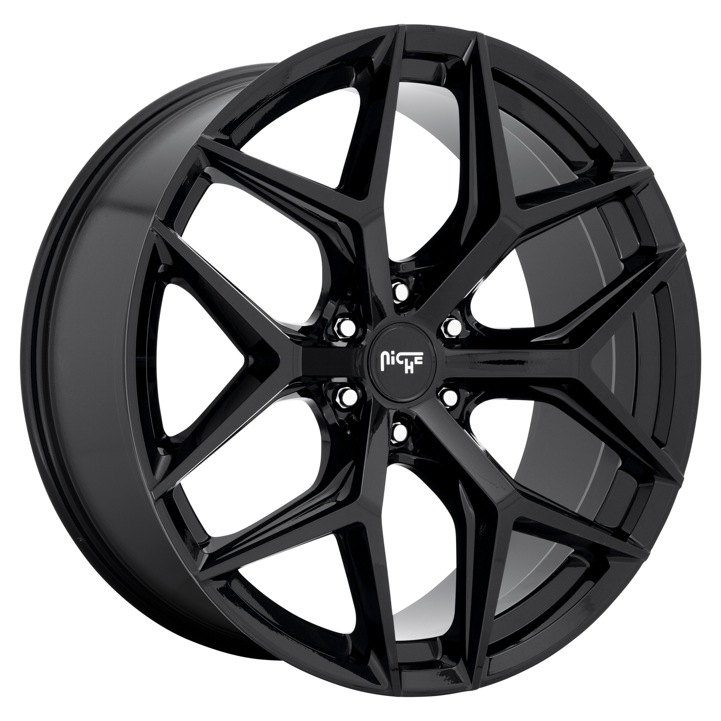 Set of 4: Niche M231 Vice Suv Wheel, 20x9.0 +30 Offset 6x135, Gloss Black - M231209089+30