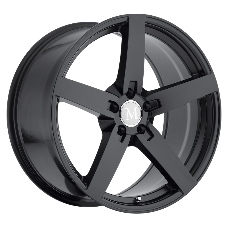 Set of 4: Mandrus Arrow Wheel, 20x10.0 +25 Offset 5x112, Matte Black - 2010MAA255112M66