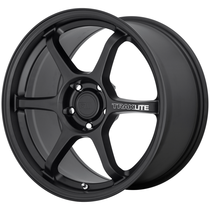 Set of 4: Motegi Mr145 Traklite 3.0 Wheel, 17x8.5 +35 Offset 5x114.3, Satin Black - MR14578512735