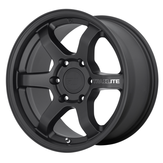 Set of 4: Motegi Mr150 Trailite Wheel, 17x8.5 +0 Offset 6x139.7, Satin Black - MR15078568700