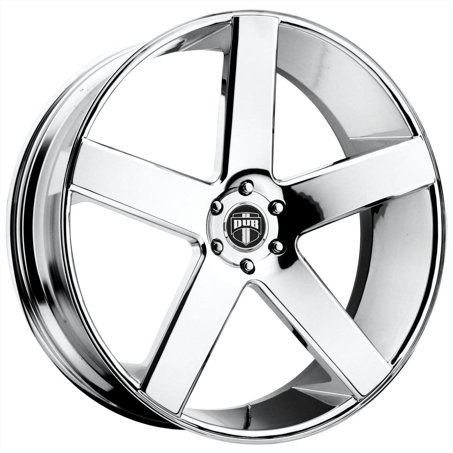 Set of 4: DUB S115 Baller Wheel, 26x10.0 +20 Offset 6x139.7, Chrome Plated - S115260084+20