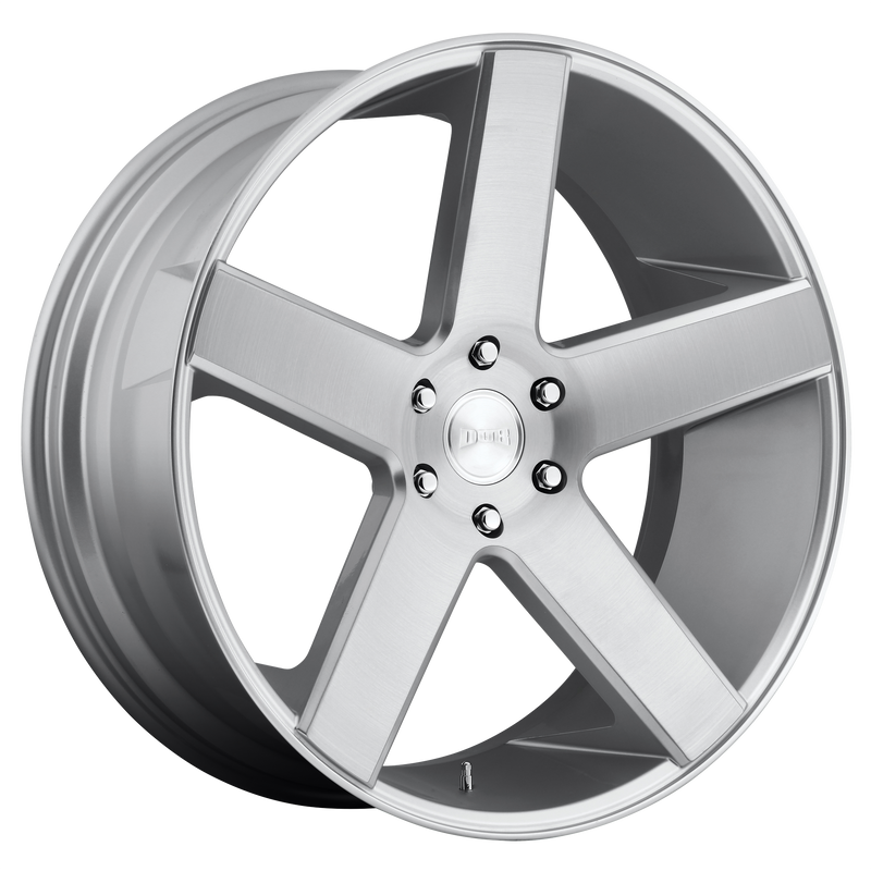 Set of 4: DUB S218 Baller Wheel, 26x10.0 +20 Offset 6x139.7, Gloss Silver Brushed - S218260084+20