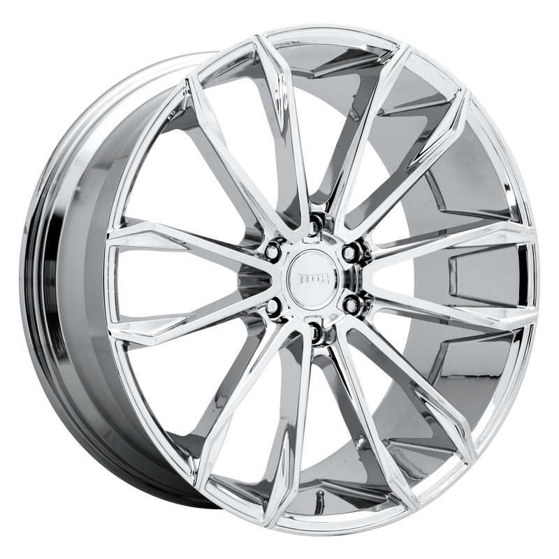 Set of 4: DUB S251 Clout Wheel, 24x10.0 +30 Offset 6x139.7, Chrome Plated - S251240084+30
