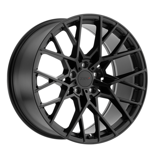 Set of 4: TSW Sebring Wheel, 17x8.0 +42 Offset 5x112, Matte Black - 1780SEB425112M72