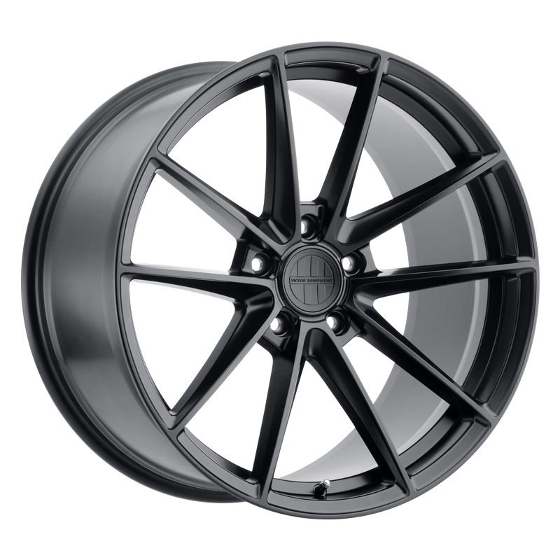 Set of 4: Victor Equipment Zuffen Wheel, 21x11.0 +40 Offset 5x130, Matte Black - 2111VZF405130M71