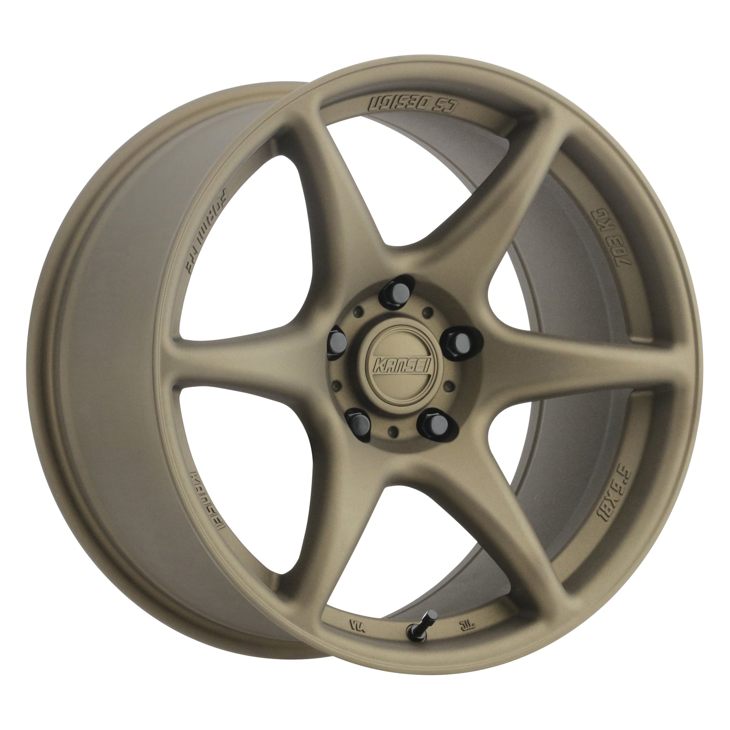 Kansei TANDEM Wheel, 18X9.5 5X120 22, Textured Bronze - K11B-189518+22.