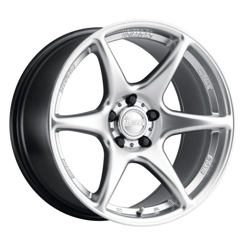 Kansei TANDEM Wheel, 18X9.5 5X114.3 22, Hyper Silver - K11S-189512+22