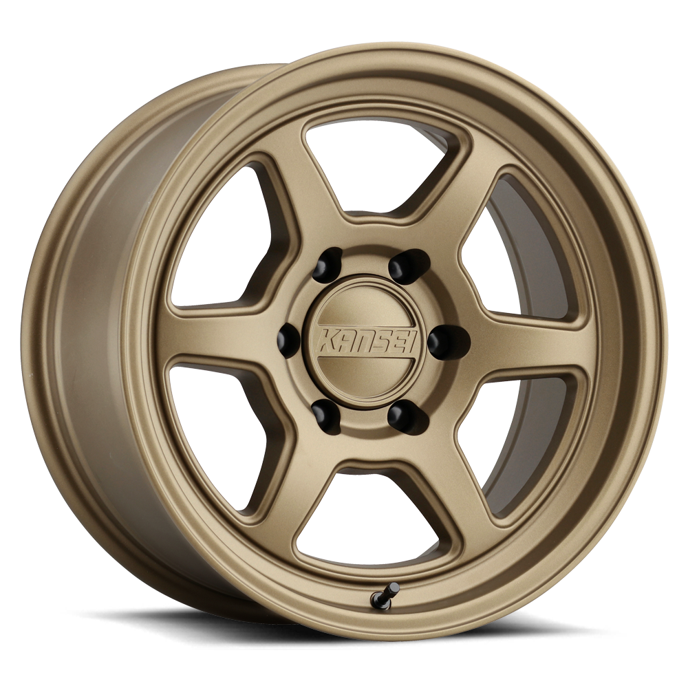 Kansei ROKU Off Road Wheel, 17X8.5 6X135 -10, Bronze - K14B-78565-10.