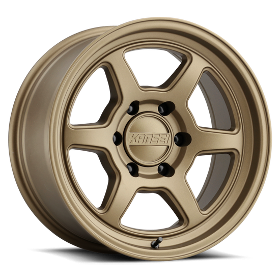 Kansei ROKU Off Road Wheel, 17X8.5 6X135 -10, Bronze - K14B-78565-10.