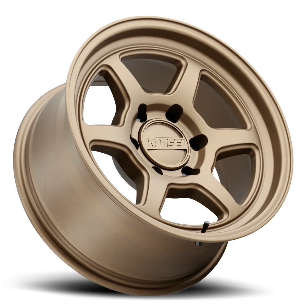 Kansei ROKU Off Road Wheel, 17X8.5 6X135 -10, Bronze - K14B-78565-10.