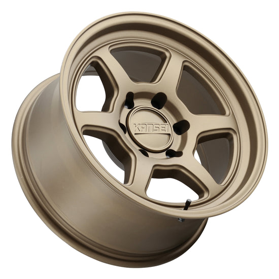 Kansei ROKU Off Road Wheel, 17X8.5 6X135 -10, Bronze - K14B-78565-10.