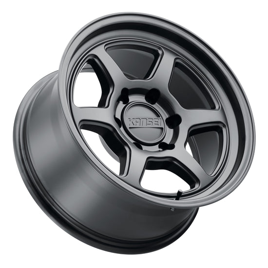 Kansei ROKU Off Road Wheel, 17X8.5 5X127 0, Matte Black - K14MB-78550-00.