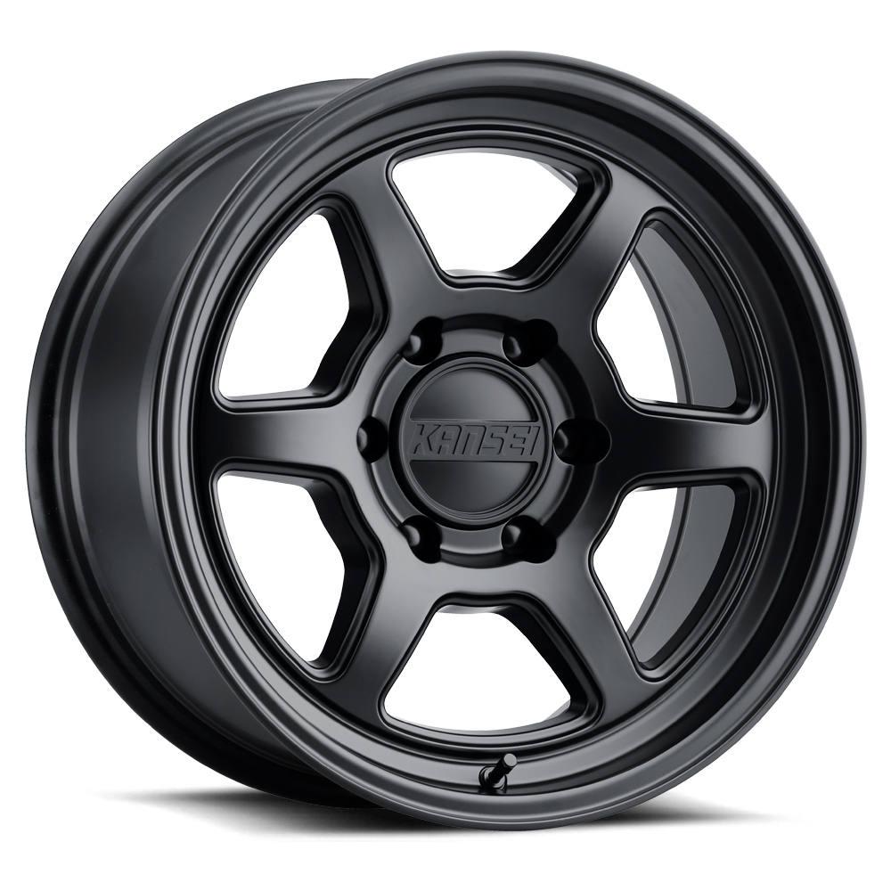 Kansei ROKU Off Road Wheel, 17X8.5 5X127 0, Matte Black - K14MB-78550-00.