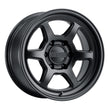 Kansei ROKU Off Road Wheel, 17X8.5 5X127 0, Matte Black - K14MB-78550-00.