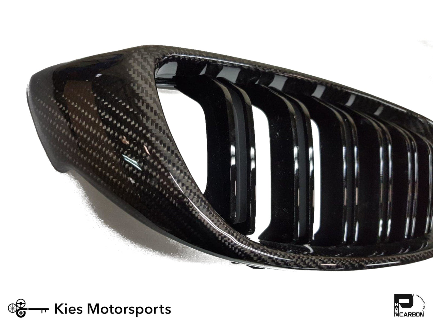 2012-2018 BMW 3 Series (F30 / F31) M3 Style Carbon Fiber Kidney Grilles (Various Finishes)