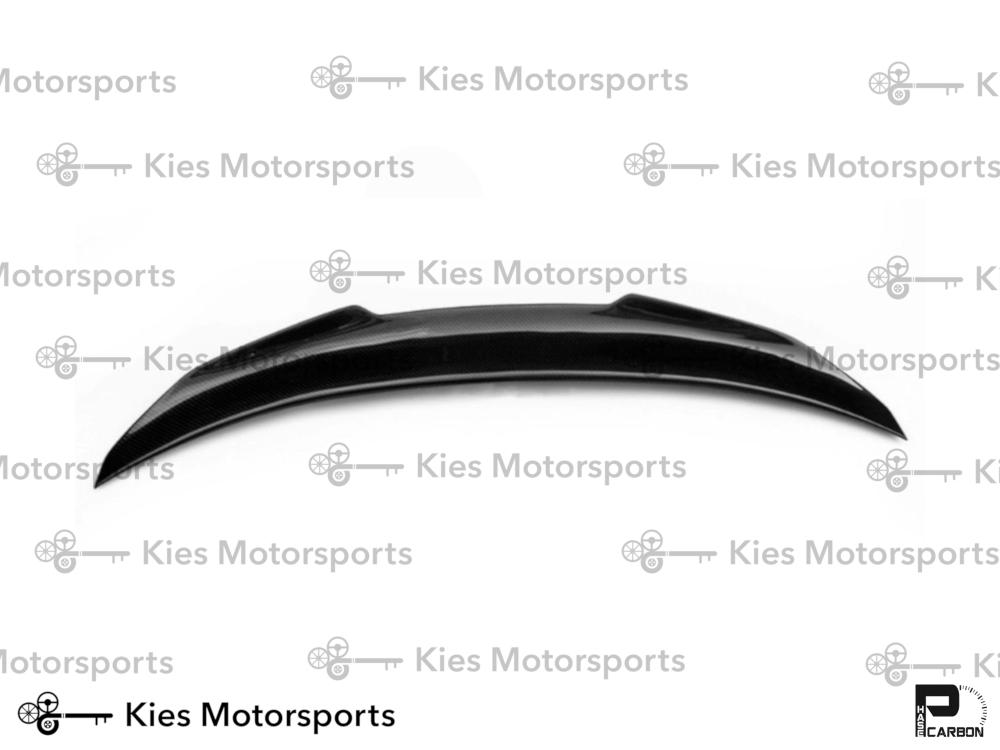 2014-2021 BMW 2 Series (F22) / M2 (F87) PSM Aggressive High Kick Carbon Fiber Trunk Spoiler