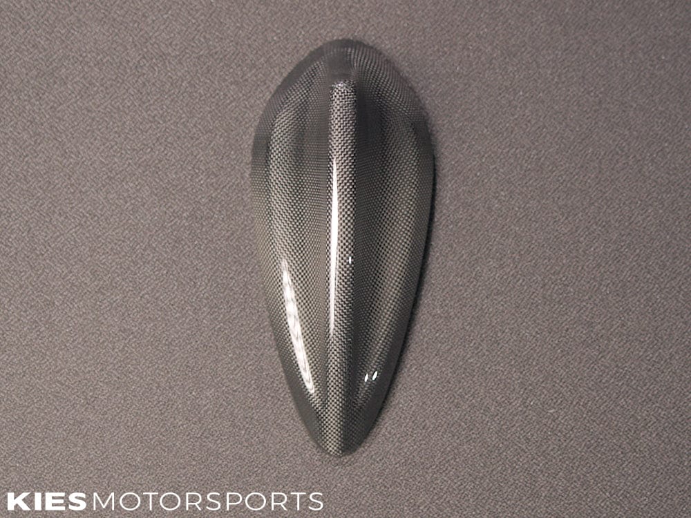 Kies Carbon BMW 1x1 Carbon Fiber Shark Fin Antenna Overlay - F Series/G Series