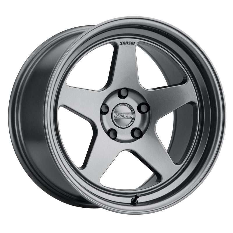 Kansei KNP Wheel, 18X10.5 5X100 12, Gloss Gunmetal - K12G-181516+12